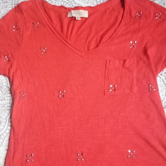 PHILOSOPHY V neck top - Picture 2 of 14